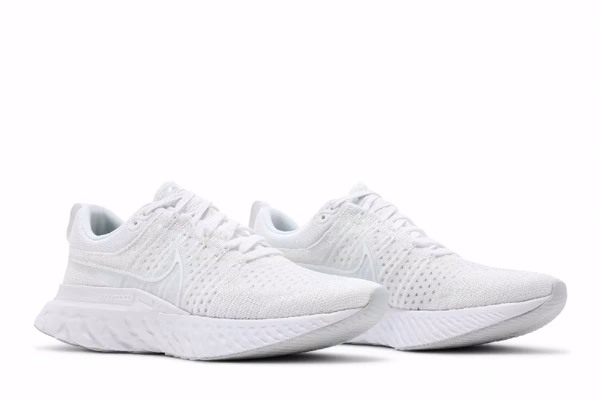 Nike React Infinity Run Flyknit 2 White, view 9