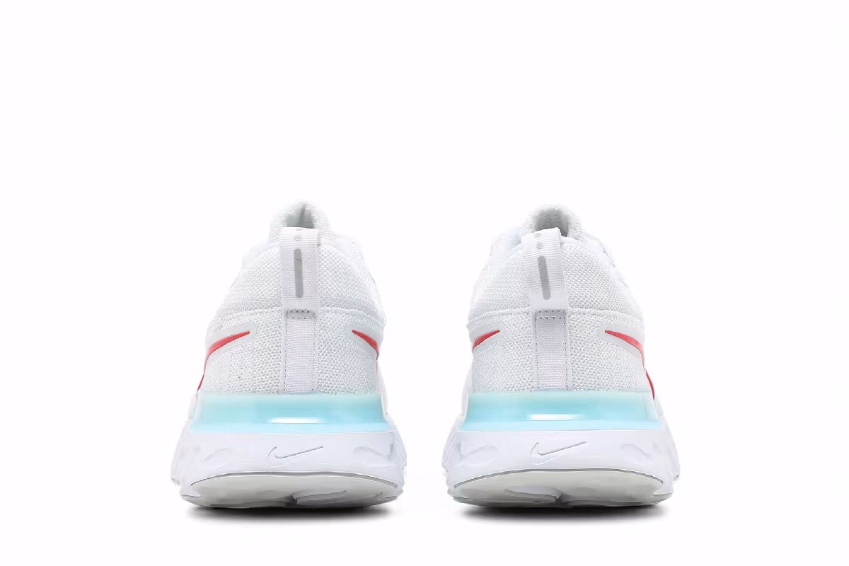 Nike React Infinity Run Flyknit 2 White Glacier Ice, view 7