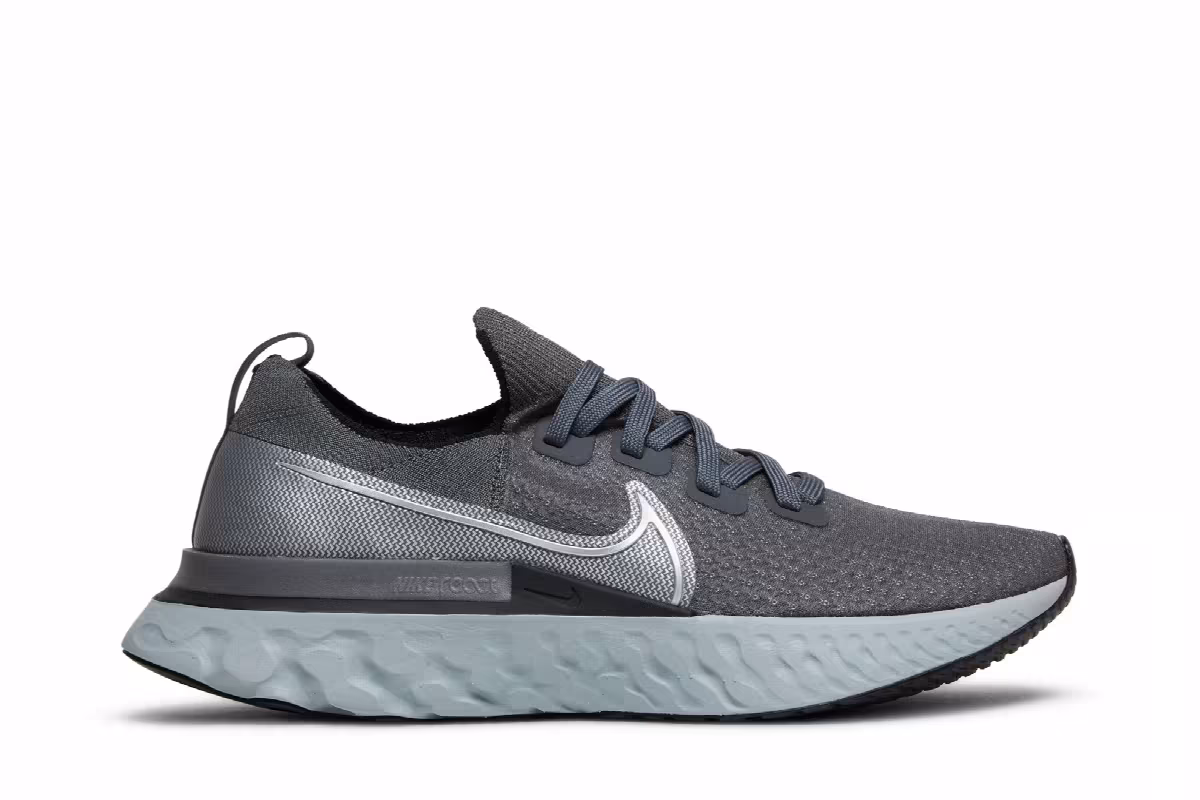 Nike React Infinity Run Flyknit Iron Grey, view 2