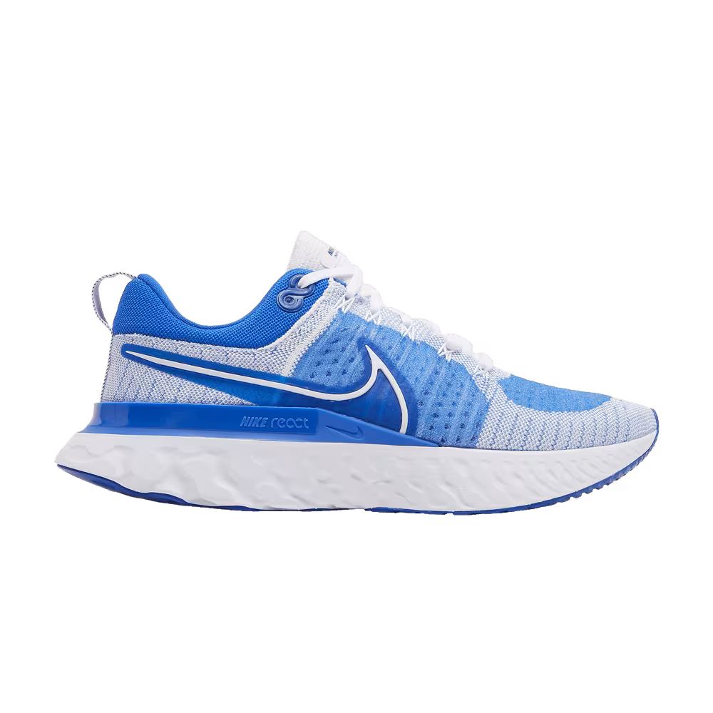 Nike React Infinity Run Flyknit 2 White Hyper Royal