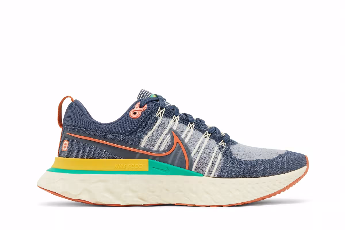 Nike React Infinity Run Flyknit 2 Denim, view 2