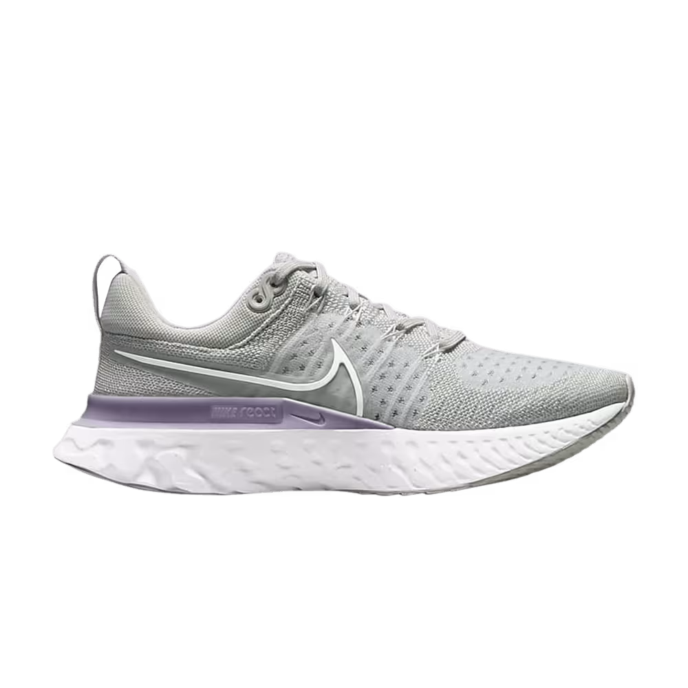 Nike Women's React Infinity Run Flyknit 2 Light Silver Lilac