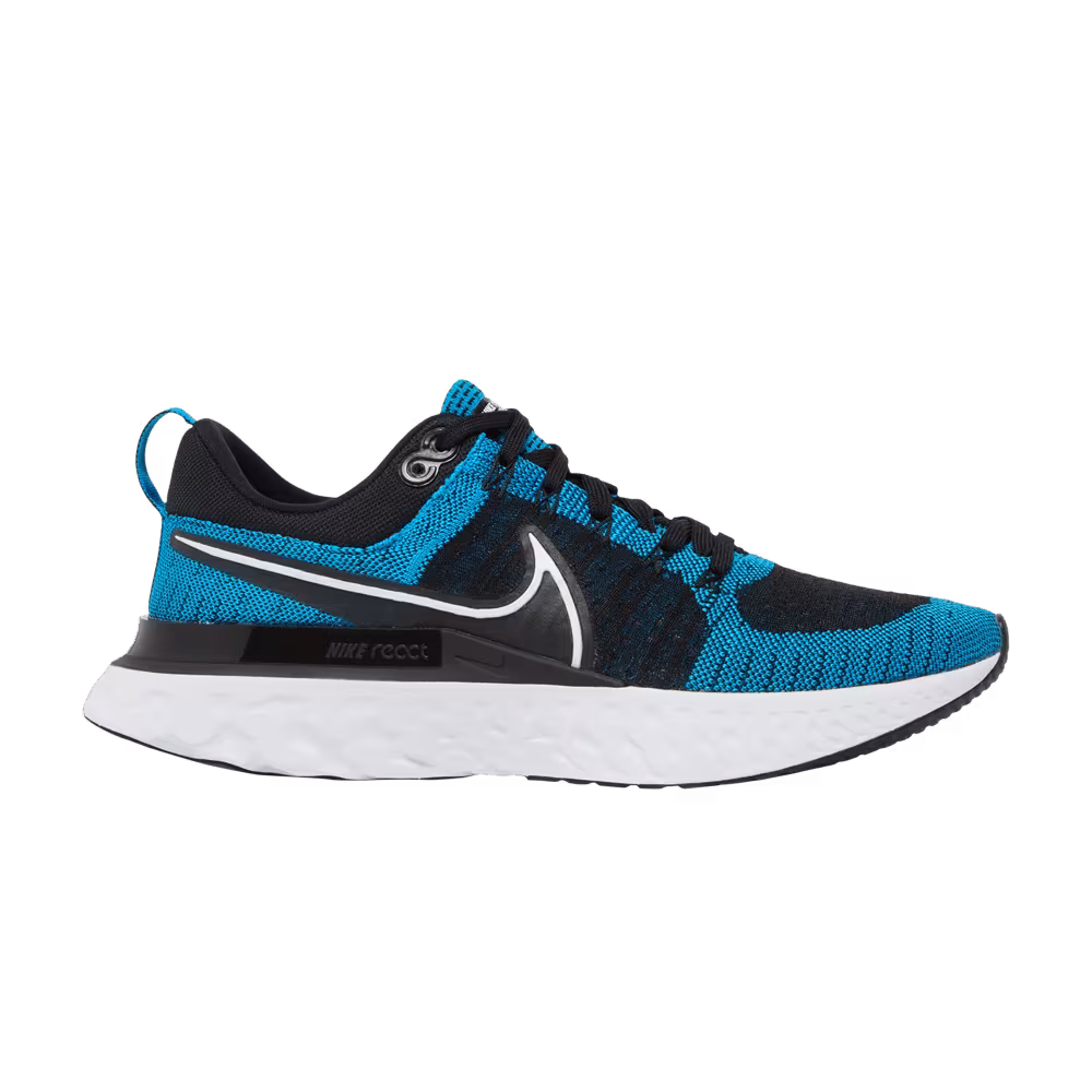 Nike React Infinity Run Flyknit 2 Blue Orbit Black