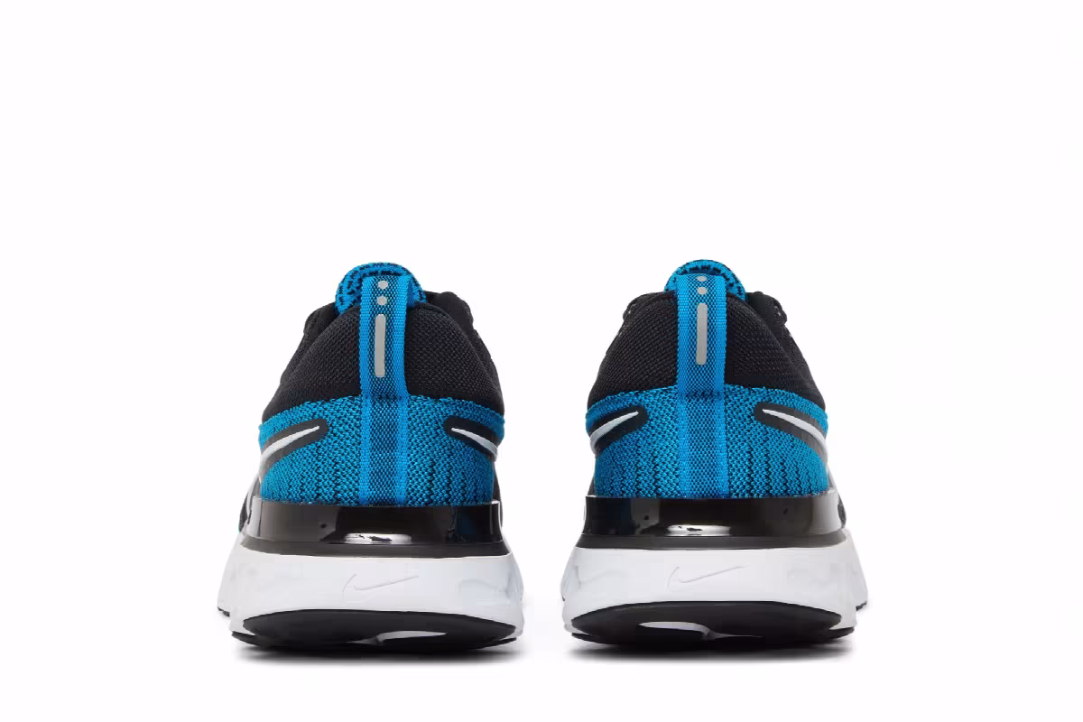 Nike React Infinity Run Flyknit 2 Blue Orbit Black, view 7