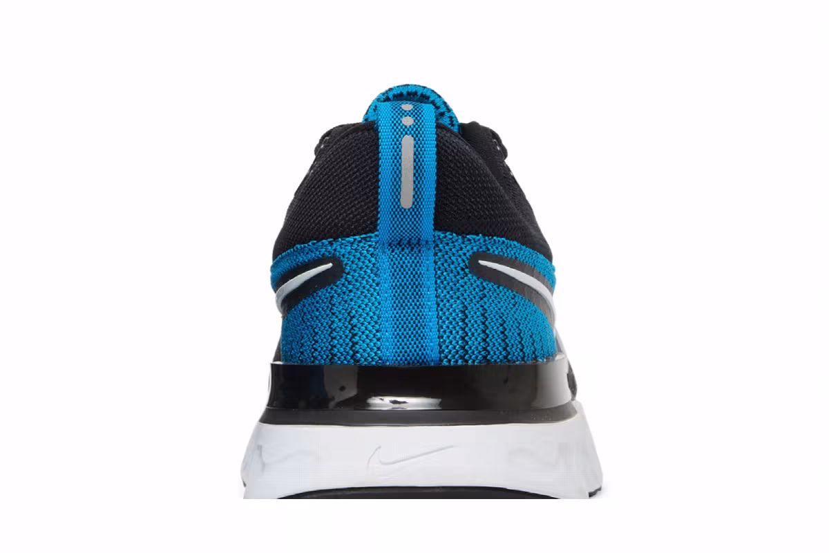 Nike React Infinity Run Flyknit 2 Blue Orbit Black, view 8
