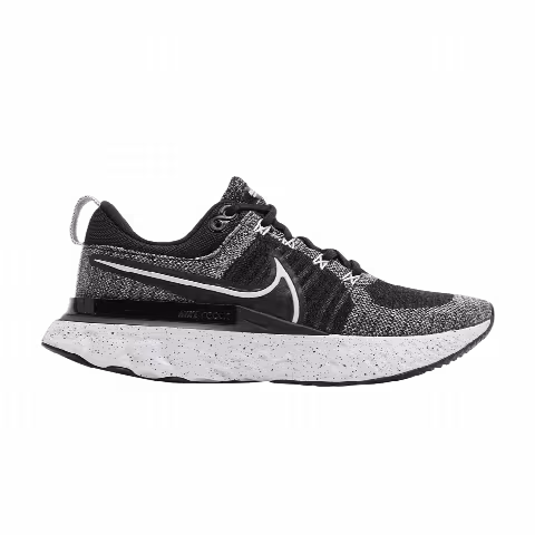 Nike Wmns React Infinity Run Flyknit 2 'White Black'