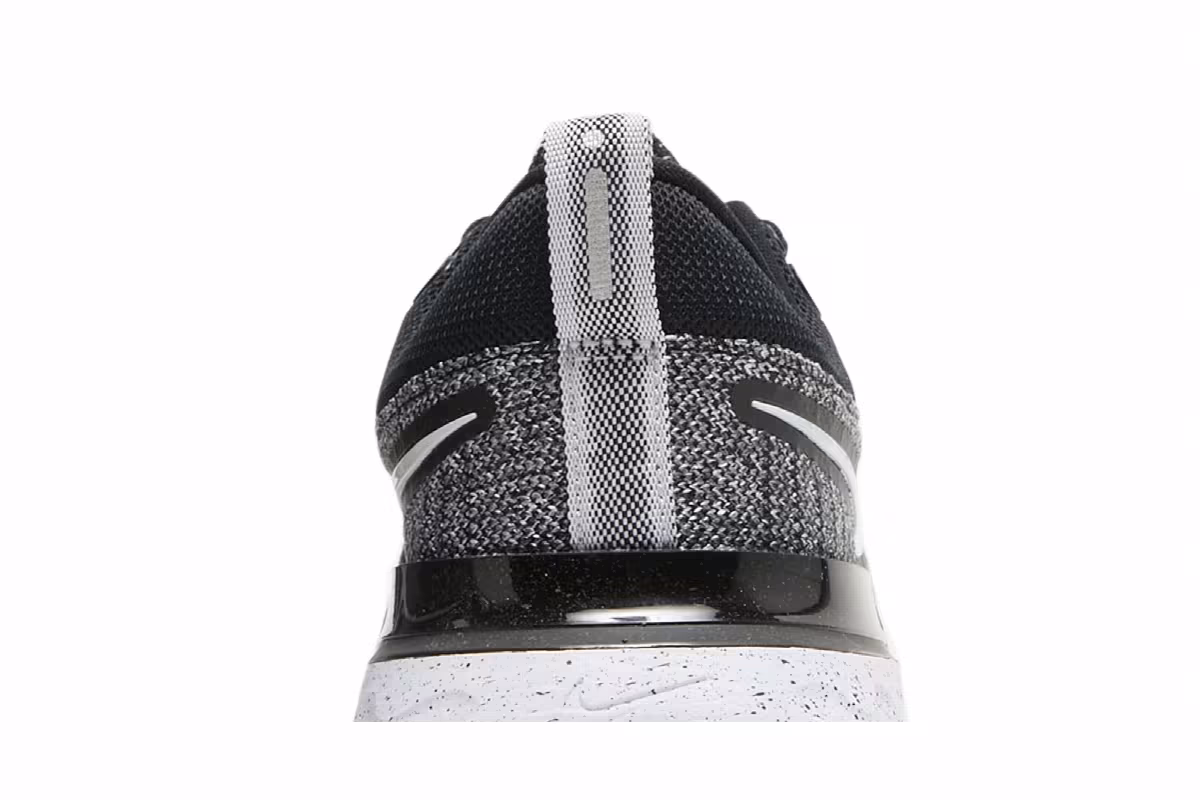 Nike Women's React Infinity Run Flyknit 2 White Black, view 8