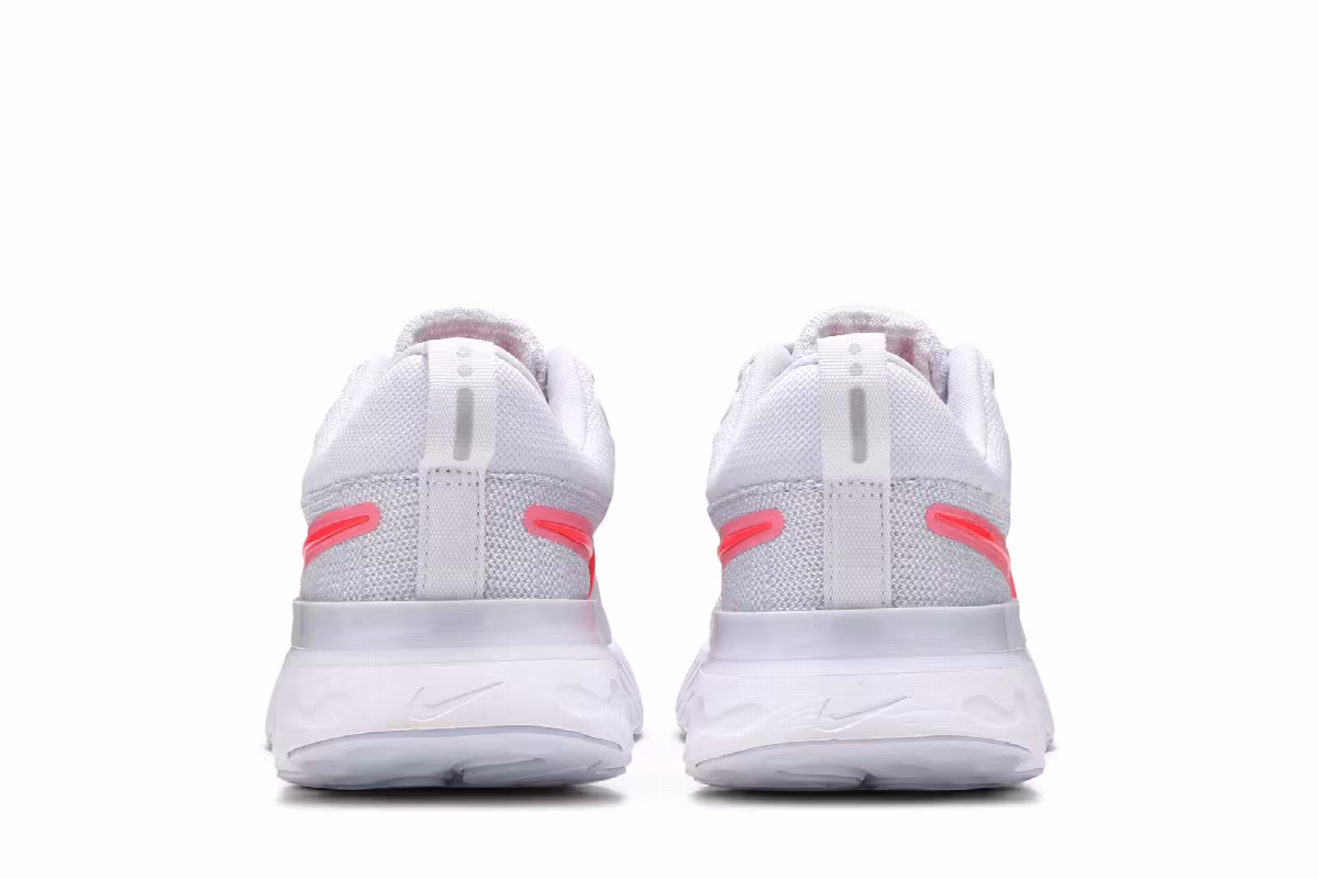 Nike Women's React Infinity Run Flyknit 2 Sunset Pulse, view 7