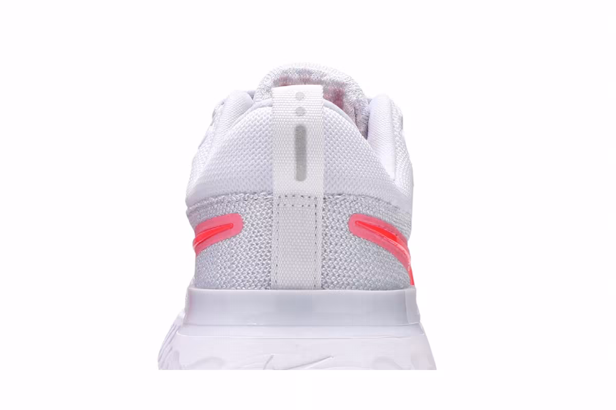 Nike Women's React Infinity Run Flyknit 2 Sunset Pulse, view 8