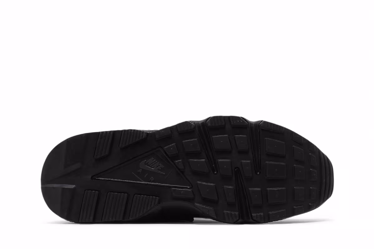 Nike Women's Air Huarache Triple Black, view 5