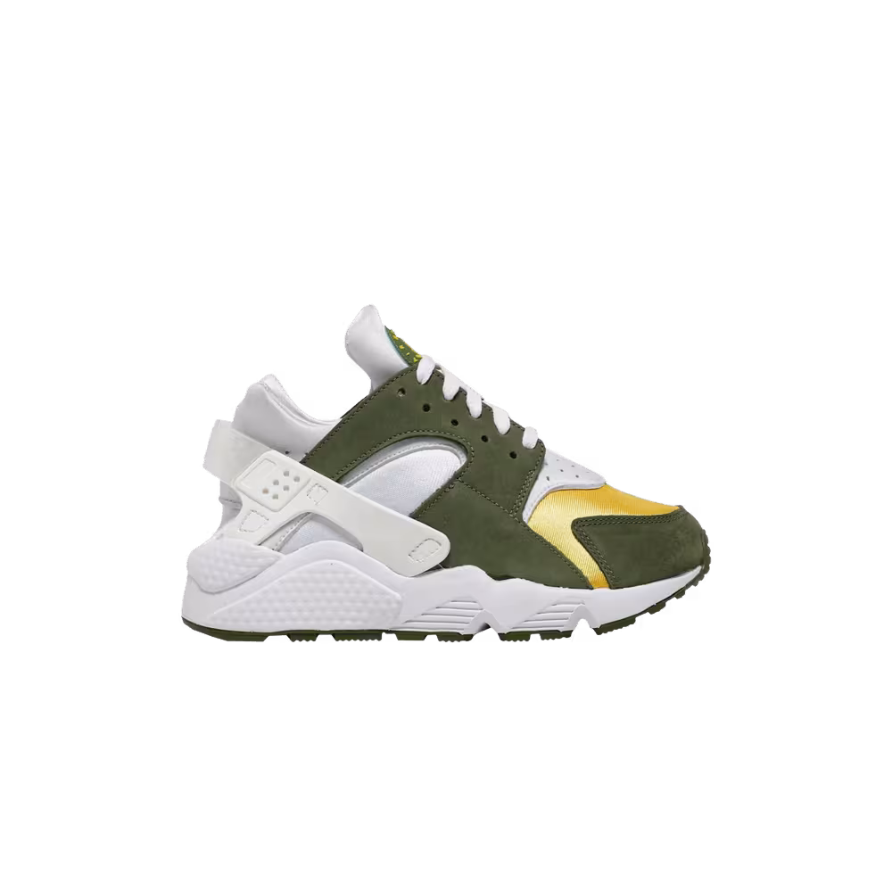 Stussy x Nike Air Huarache LE TD Dark Olive 2021