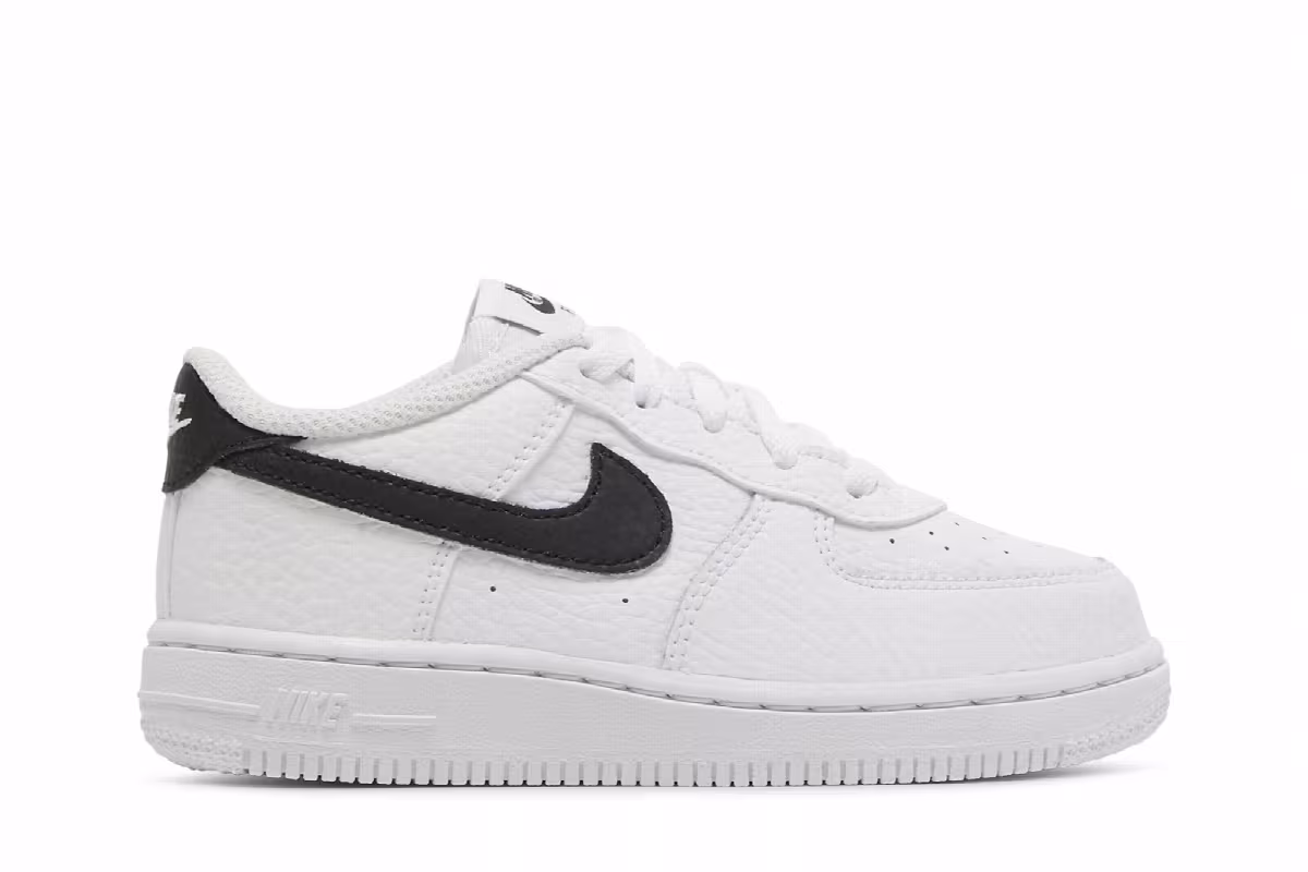 Nike Force 1 TD White Black, view 2