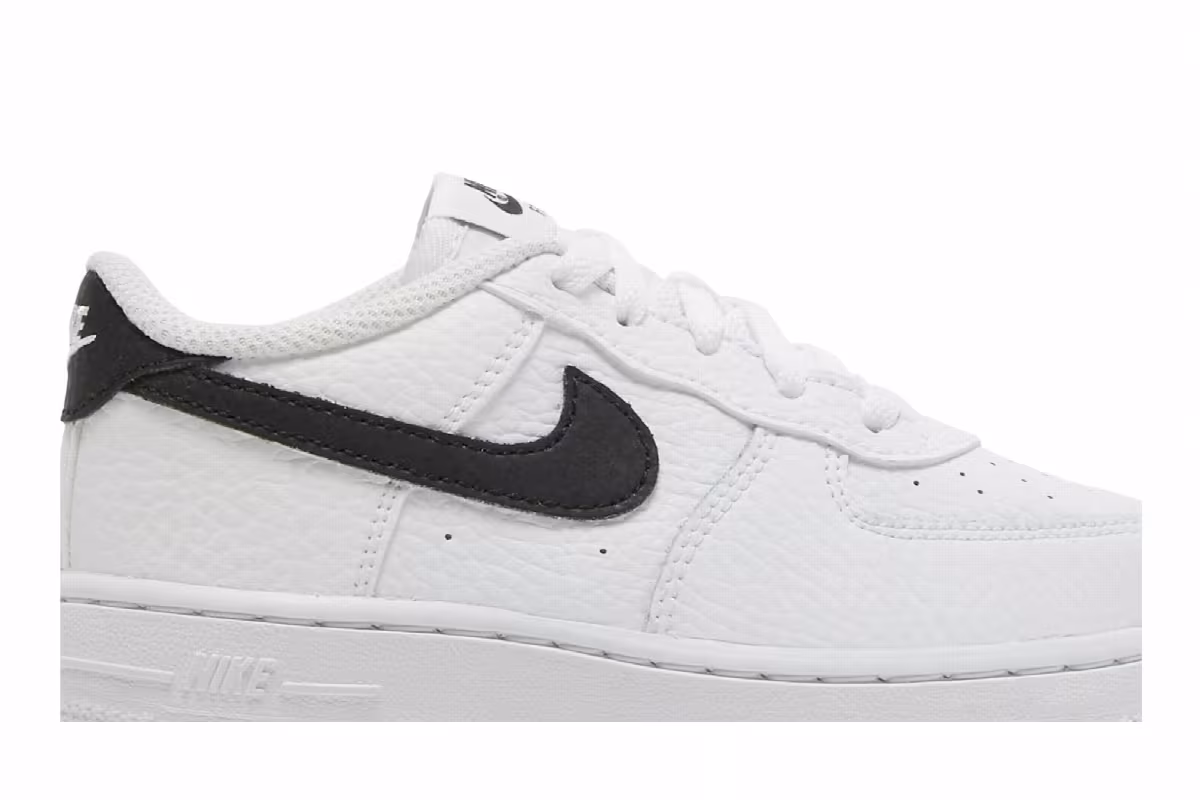 Nike Force 1 TD White Black, view 3