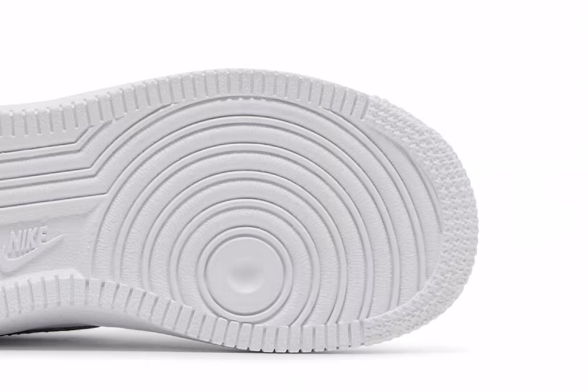 Nike Force 1 TD White Black, view 6