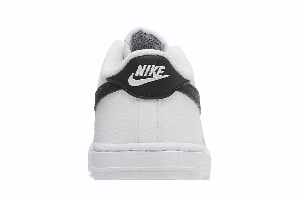Nike Force 1 TD White Black, view 8