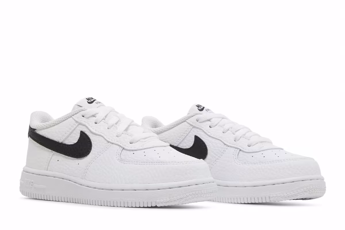 Nike Force 1 TD White Black, view 9