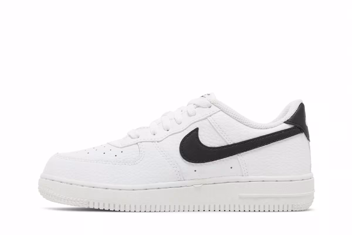 Nike Force 1 PS White Black, view 4