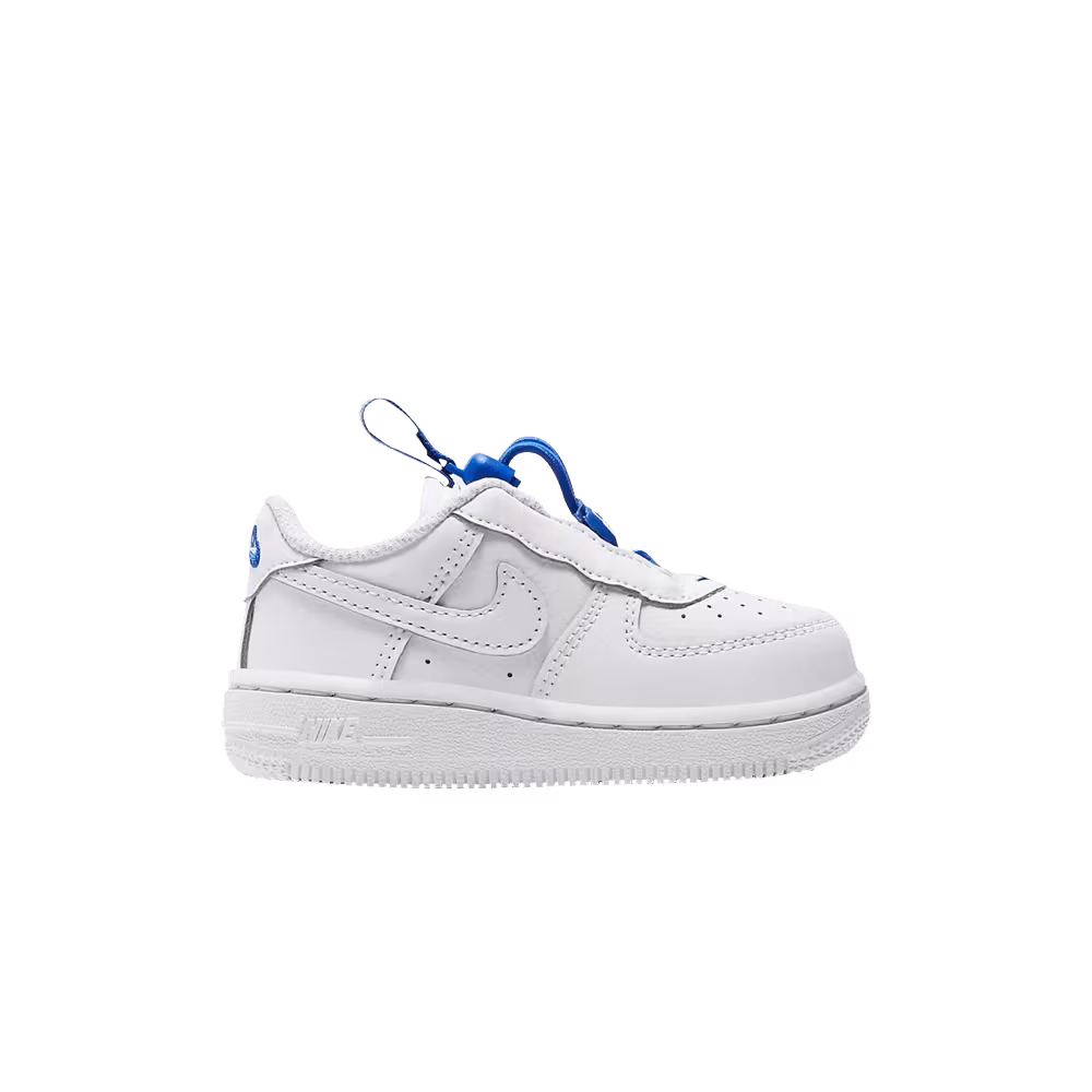 Nike Force 1 Toggle TD White Hyper Royal
