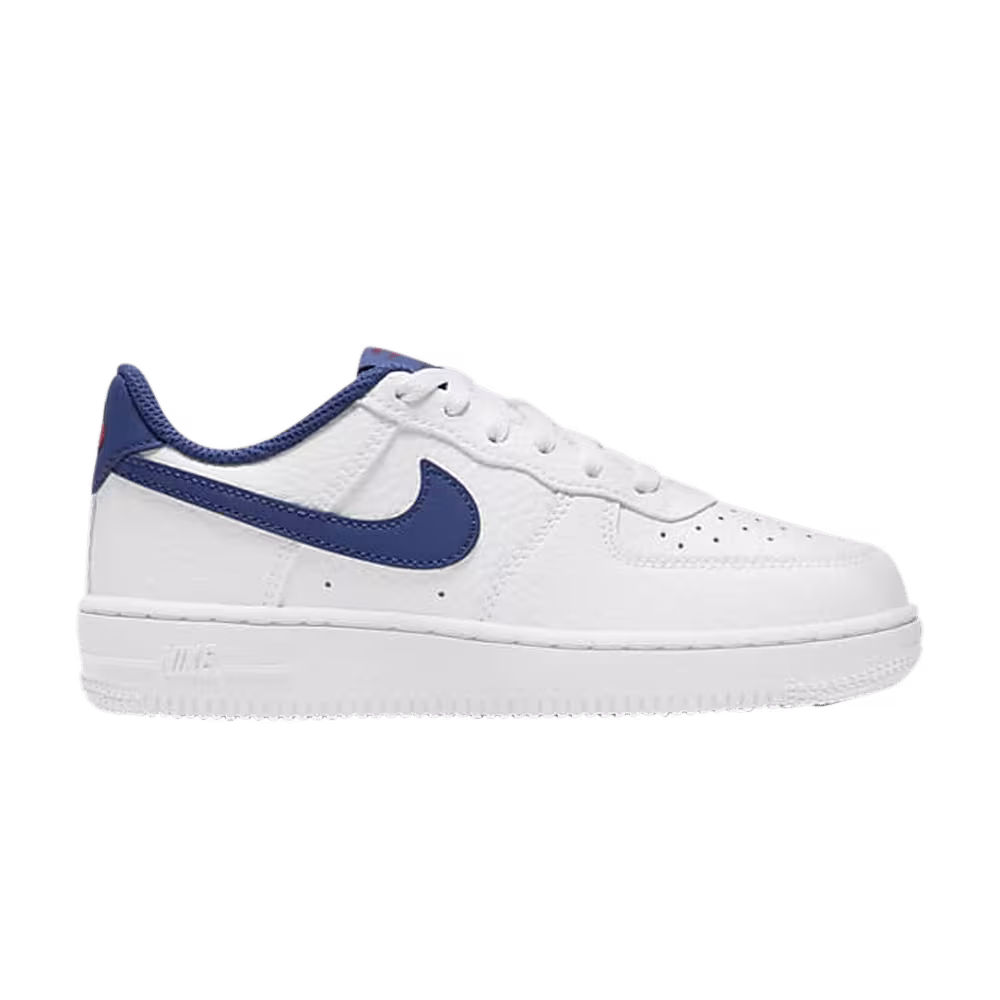 Nike Force 1 PS White Deep Royal Blue