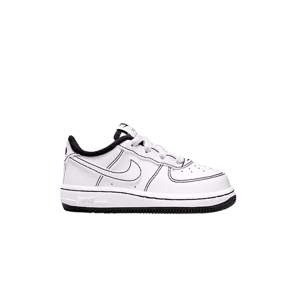 Nike Force 1 TD Contrast Stitch - White Black
