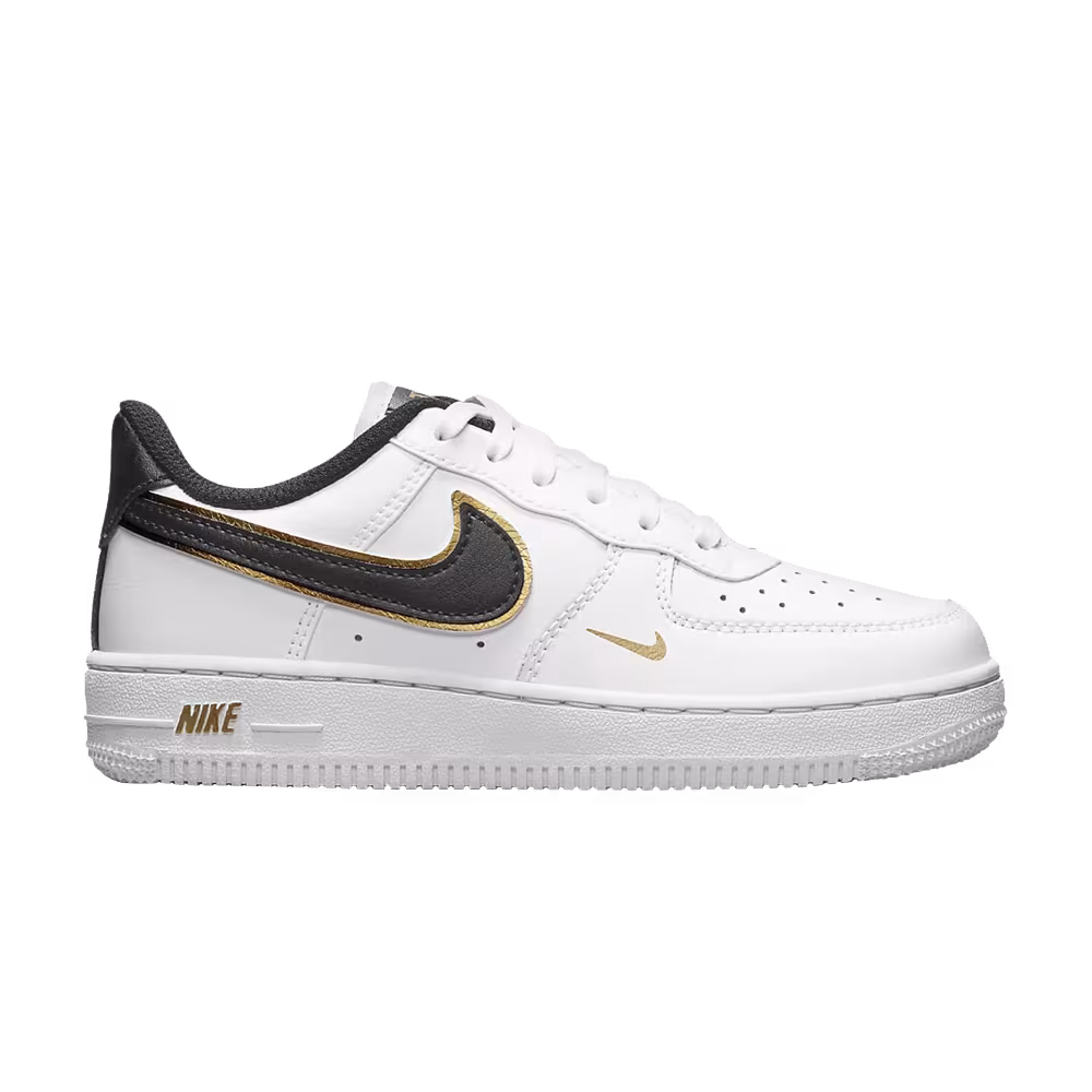 Nike Force 1 LV8 PS Metallic Swoosh Pack - White