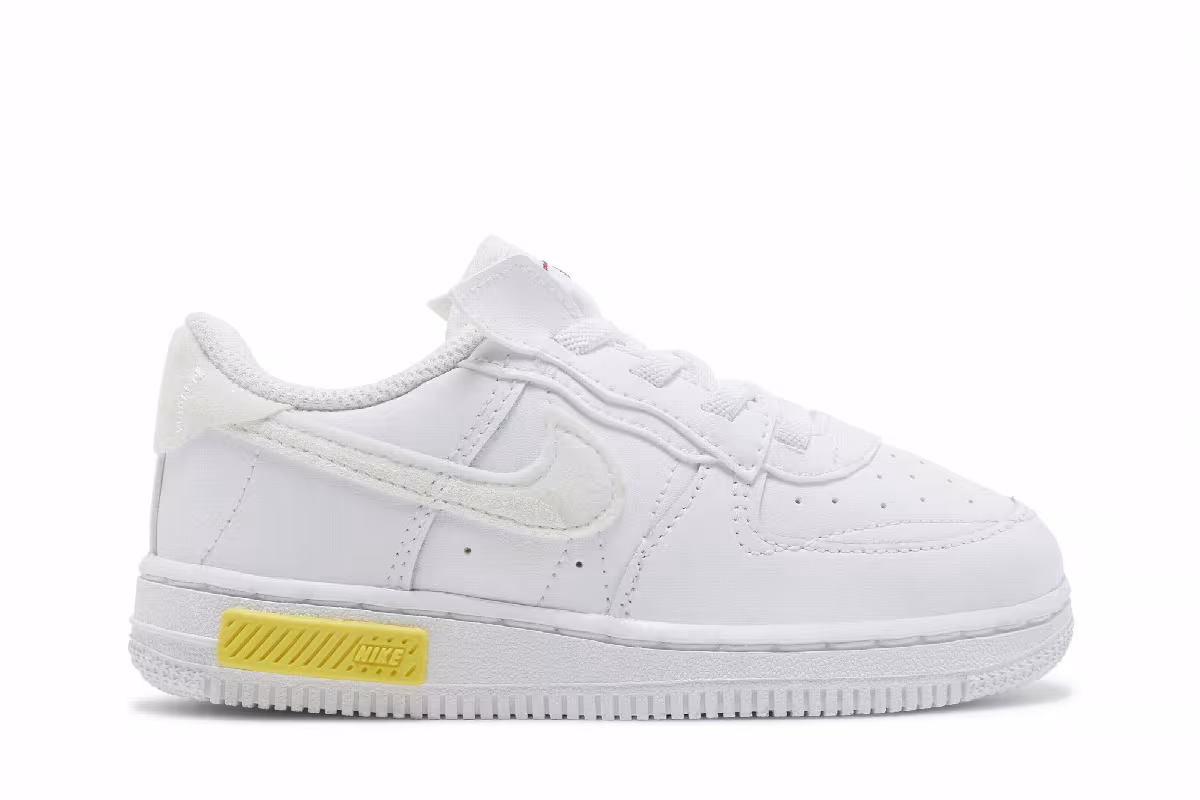 Nike Force 1 Fontanka TD White Opti Yellow, view 2