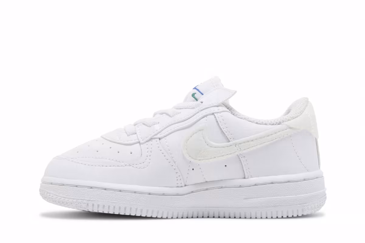 Nike Force 1 Fontanka TD White Opti Yellow, view 4