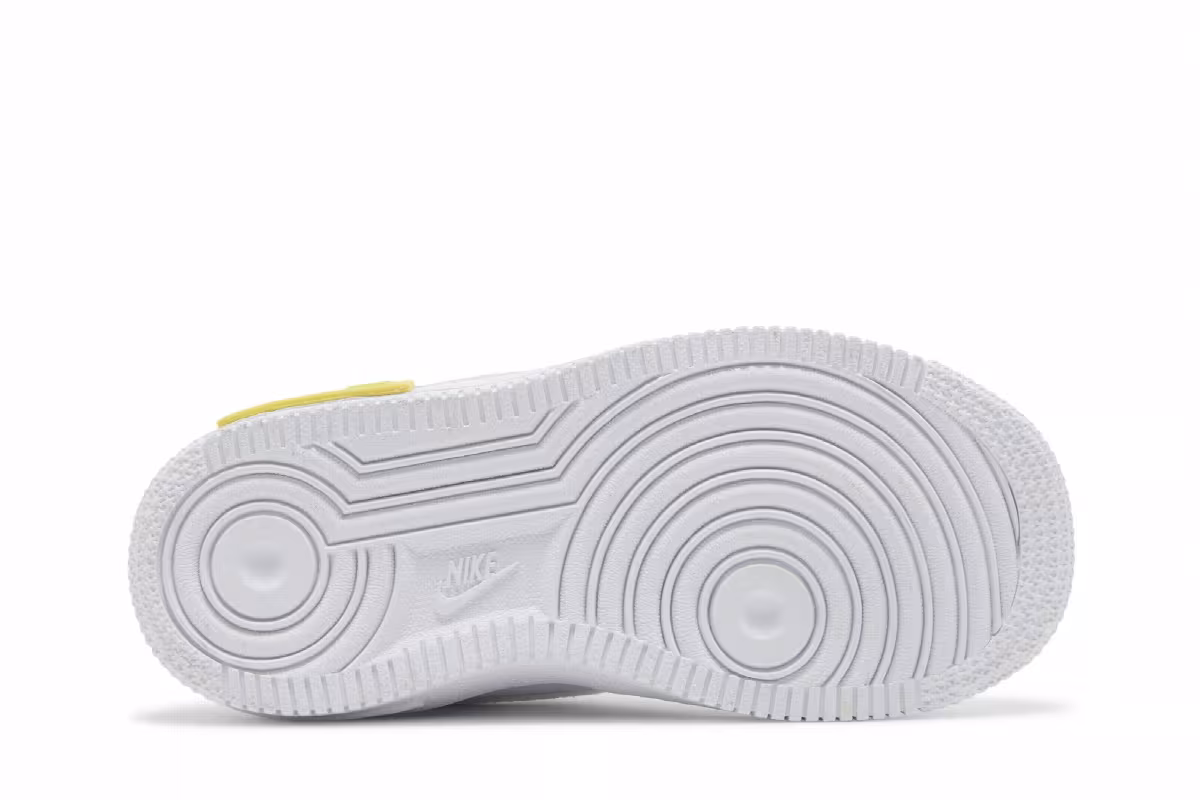 Nike Force 1 Fontanka TD White Opti Yellow, view 5
