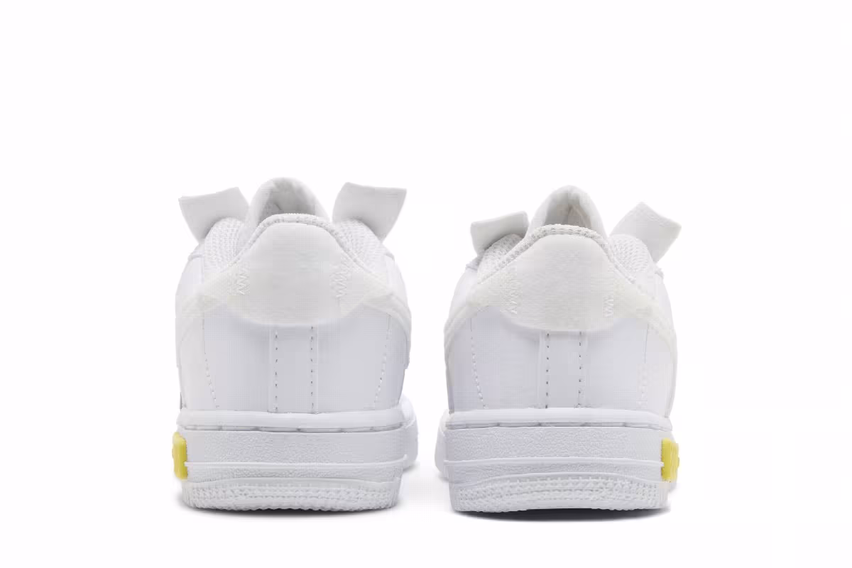 Nike Force 1 Fontanka TD White Opti Yellow, view 7