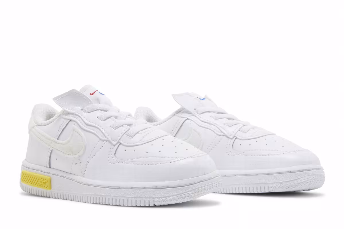 Nike Force 1 Fontanka TD White Opti Yellow, view 9