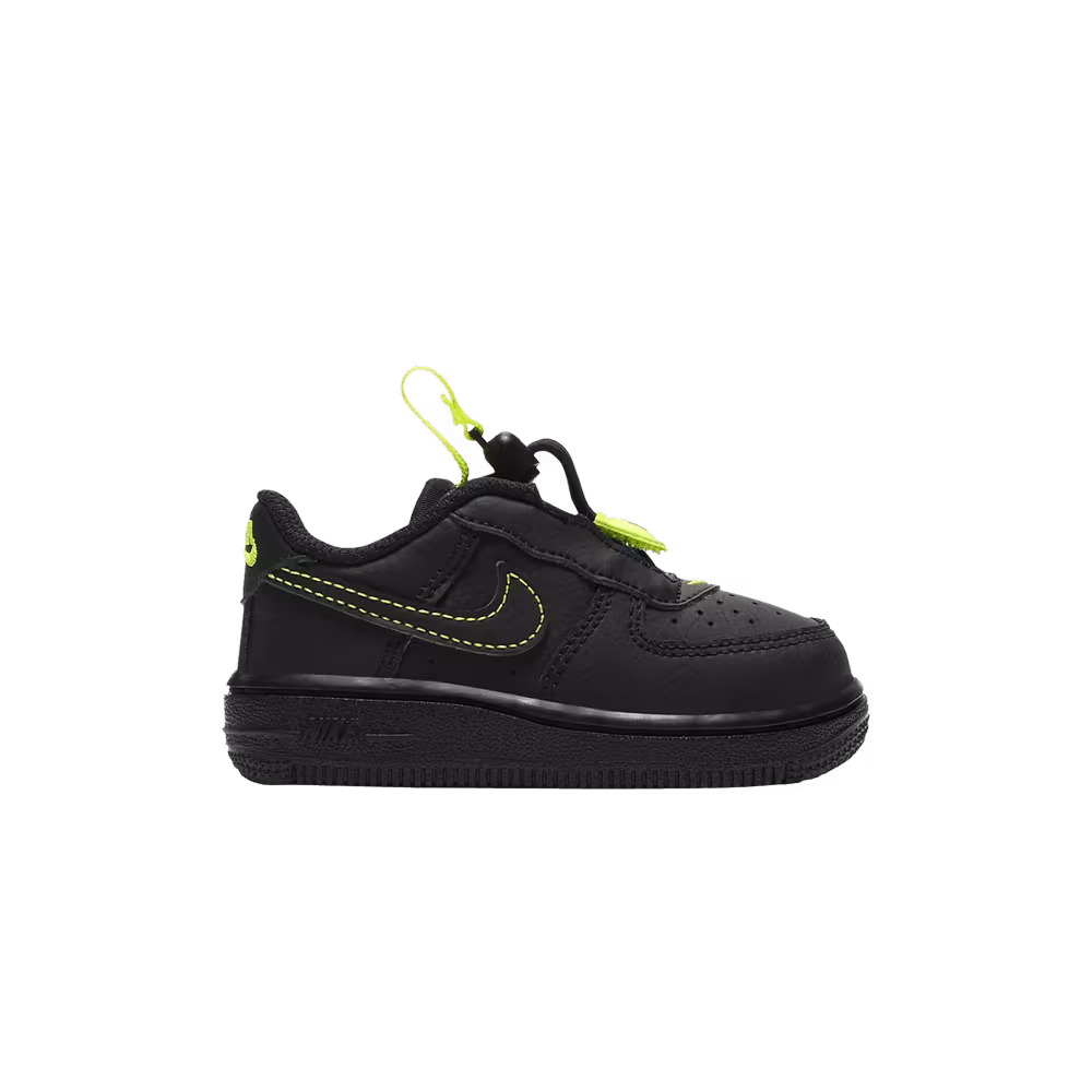 Nike Force 1 Toggle TD Black Volt