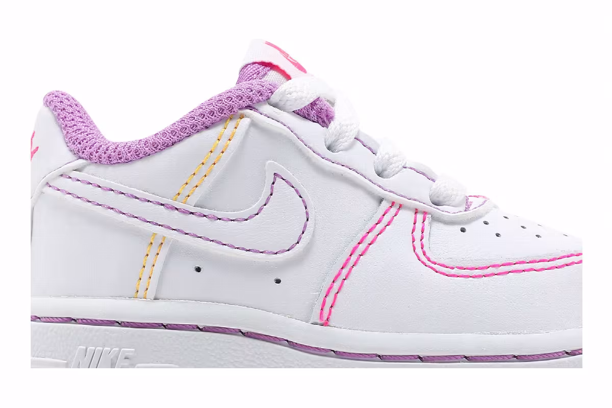 Nike Force 1 TD Contrast Stitch - Fuchsia Glow, view 3