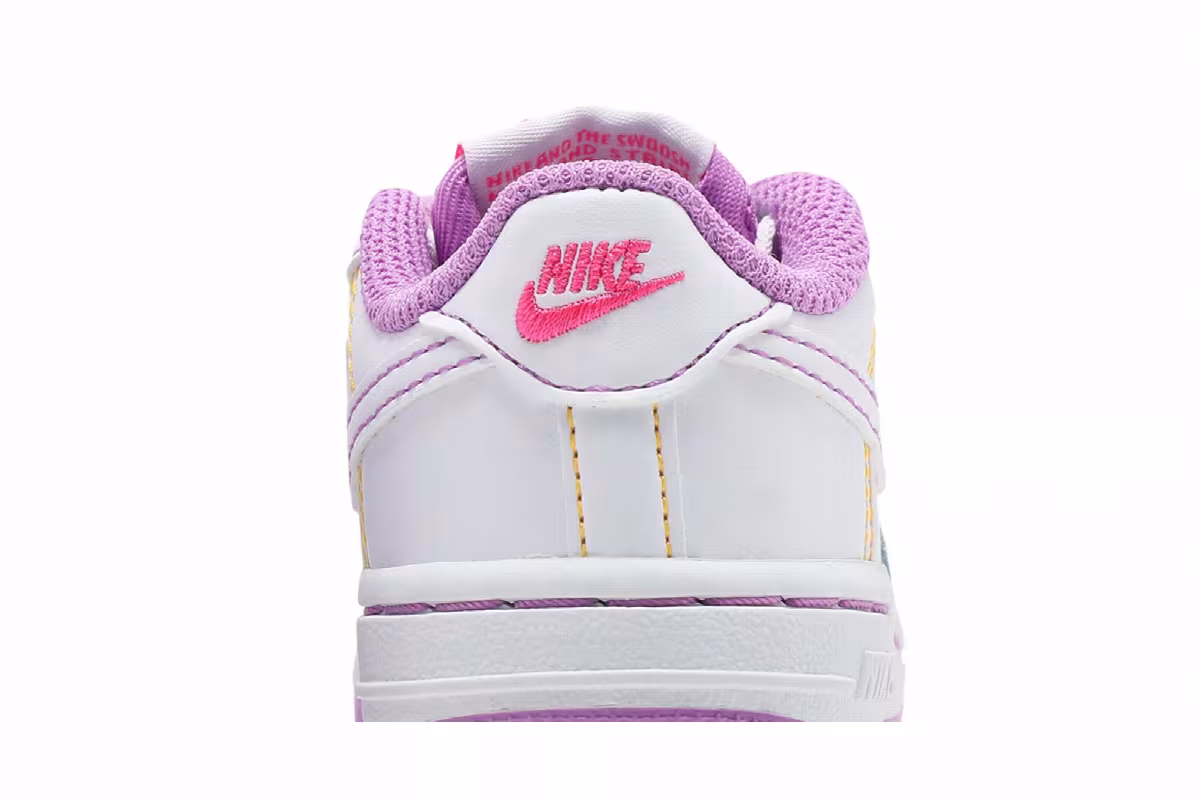 Nike Force 1 TD Contrast Stitch - Fuchsia Glow, view 8