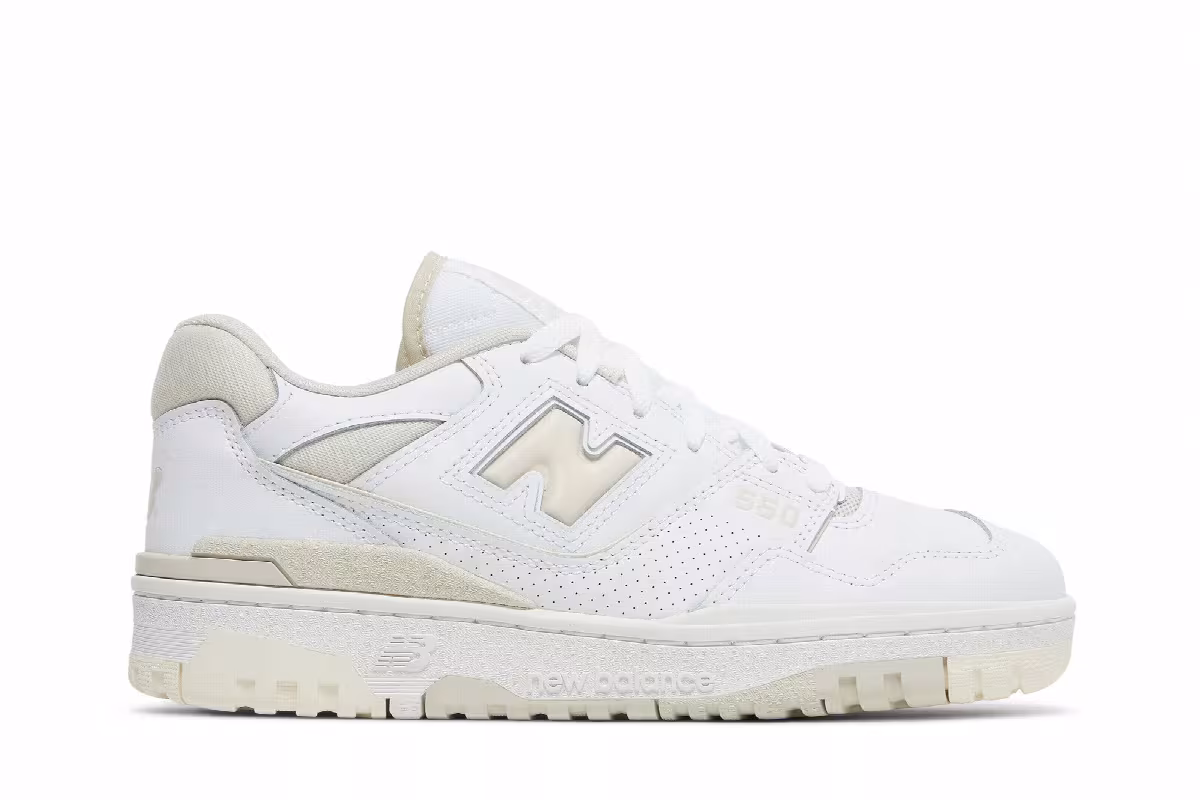 New Balance Women's 550 Silver Birch, view 2