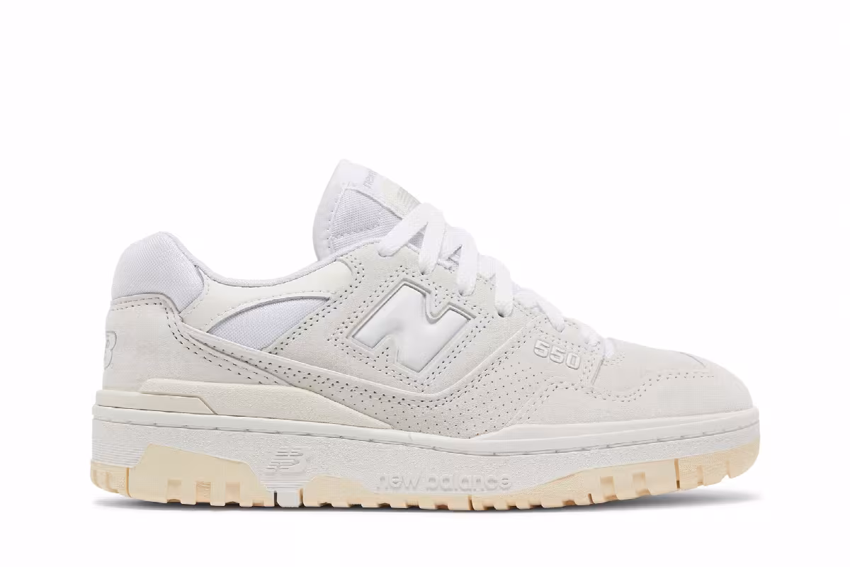 New Balance Women's 550 Sea Salt Macadamia Nut, view 2
