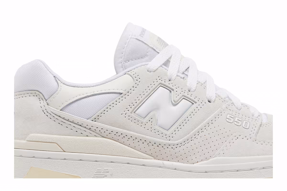 New Balance Women's 550 Sea Salt Macadamia Nut, view 3