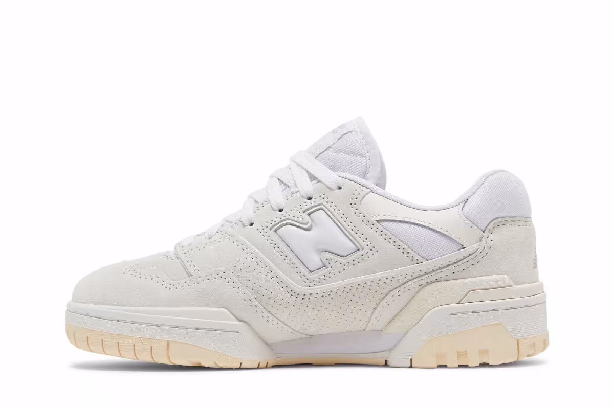 New Balance Women's 550 Sea Salt Macadamia Nut, view 4