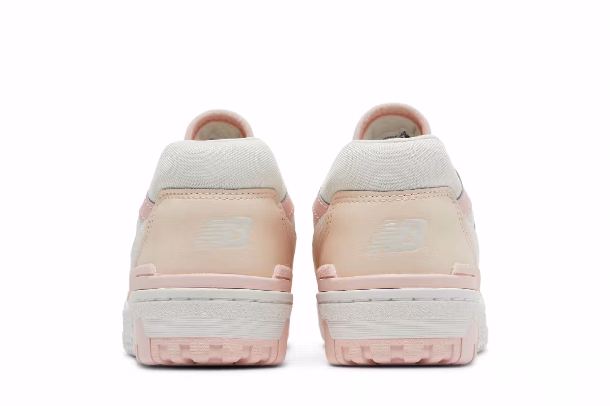 New Balance Women's 550 White Pink, view 7