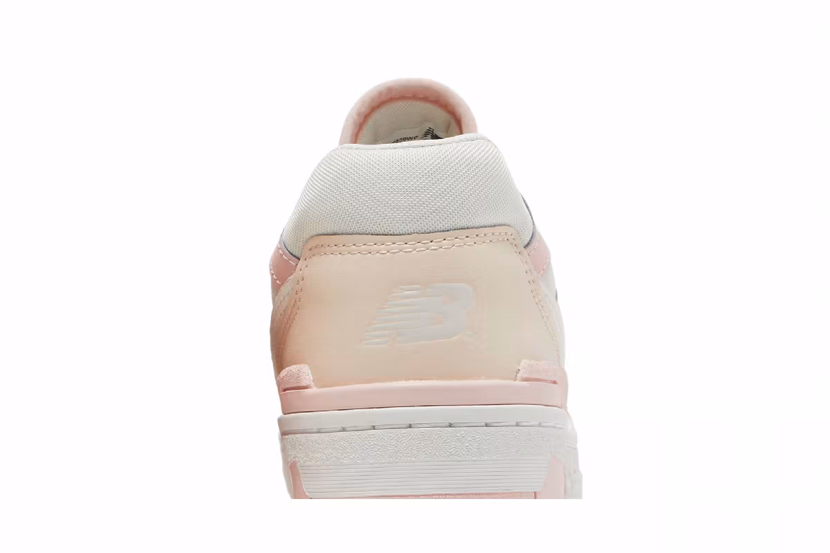 New Balance Women's 550 White Pink, view 8