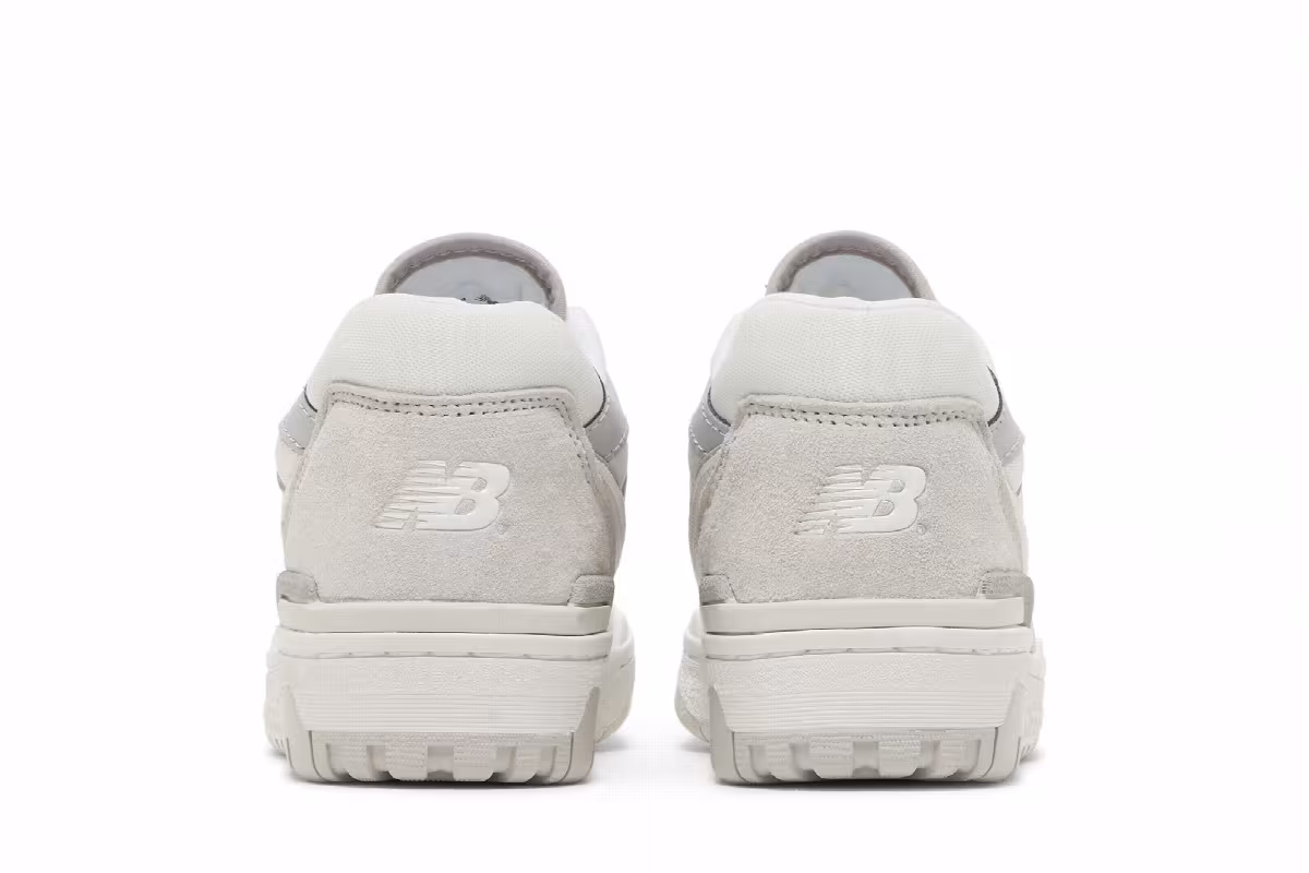New Balance Women's 550 White Rain Cloud, view 7