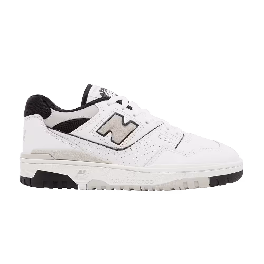 New Balance Women's 550 White Grey Black