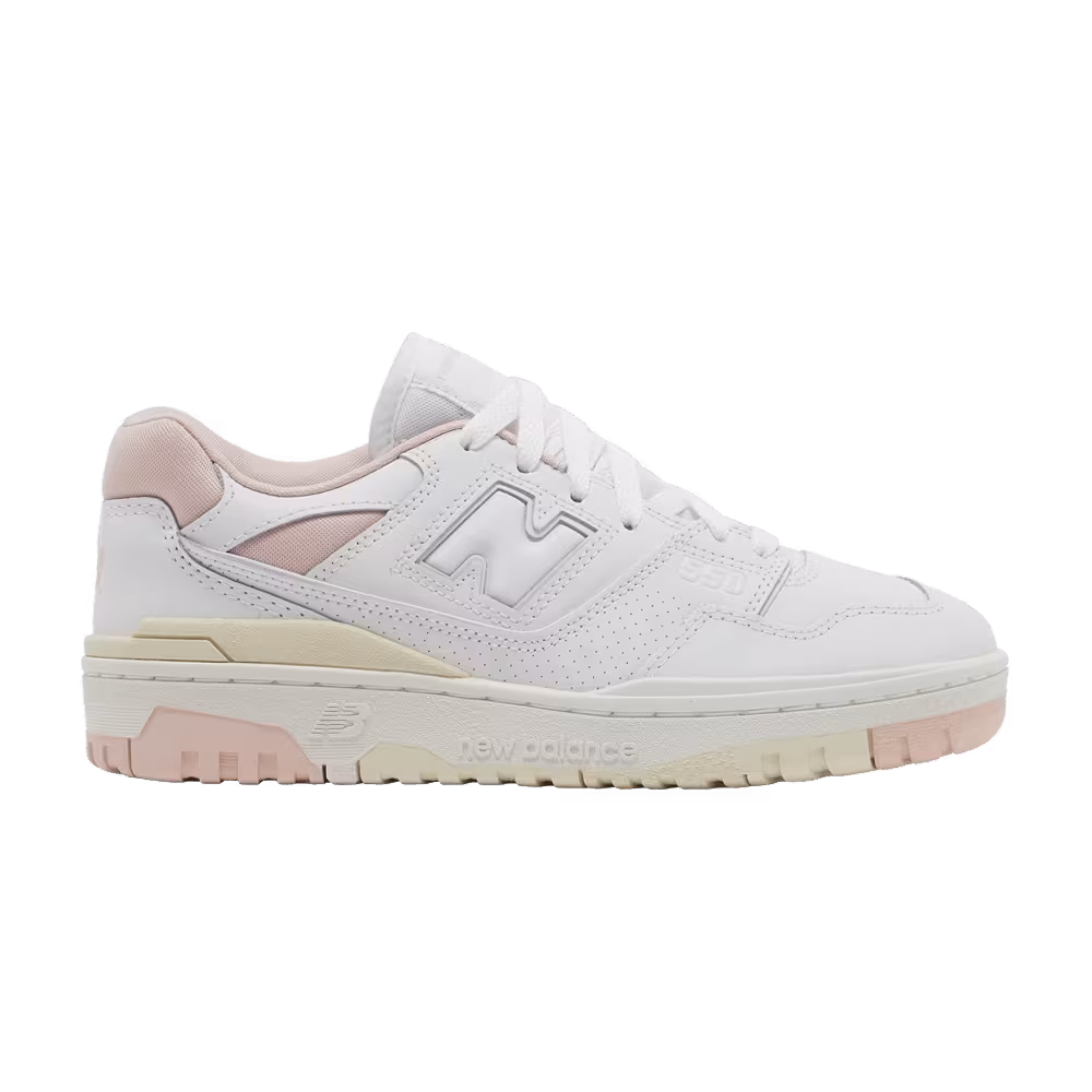 New Balance Women's 550 White Pink Cream