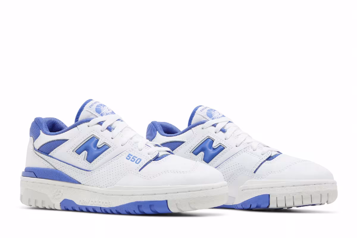 New Balance Women's 550 White Aura, view 9