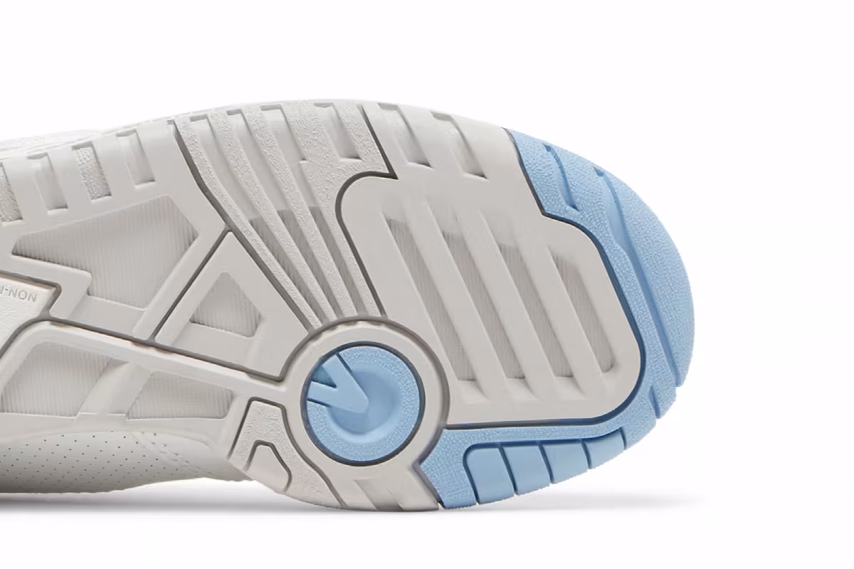 New Balance Women's 550 White University Blue, view 6