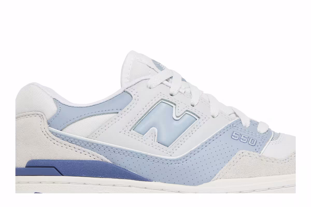 New Balance Women's 550 Summer Fog Dusk Blue, view 3