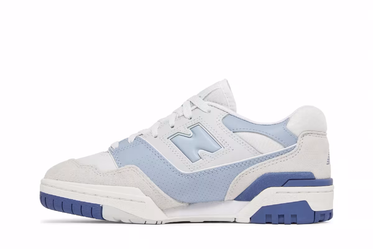 New Balance Women's 550 Summer Fog Dusk Blue, view 4