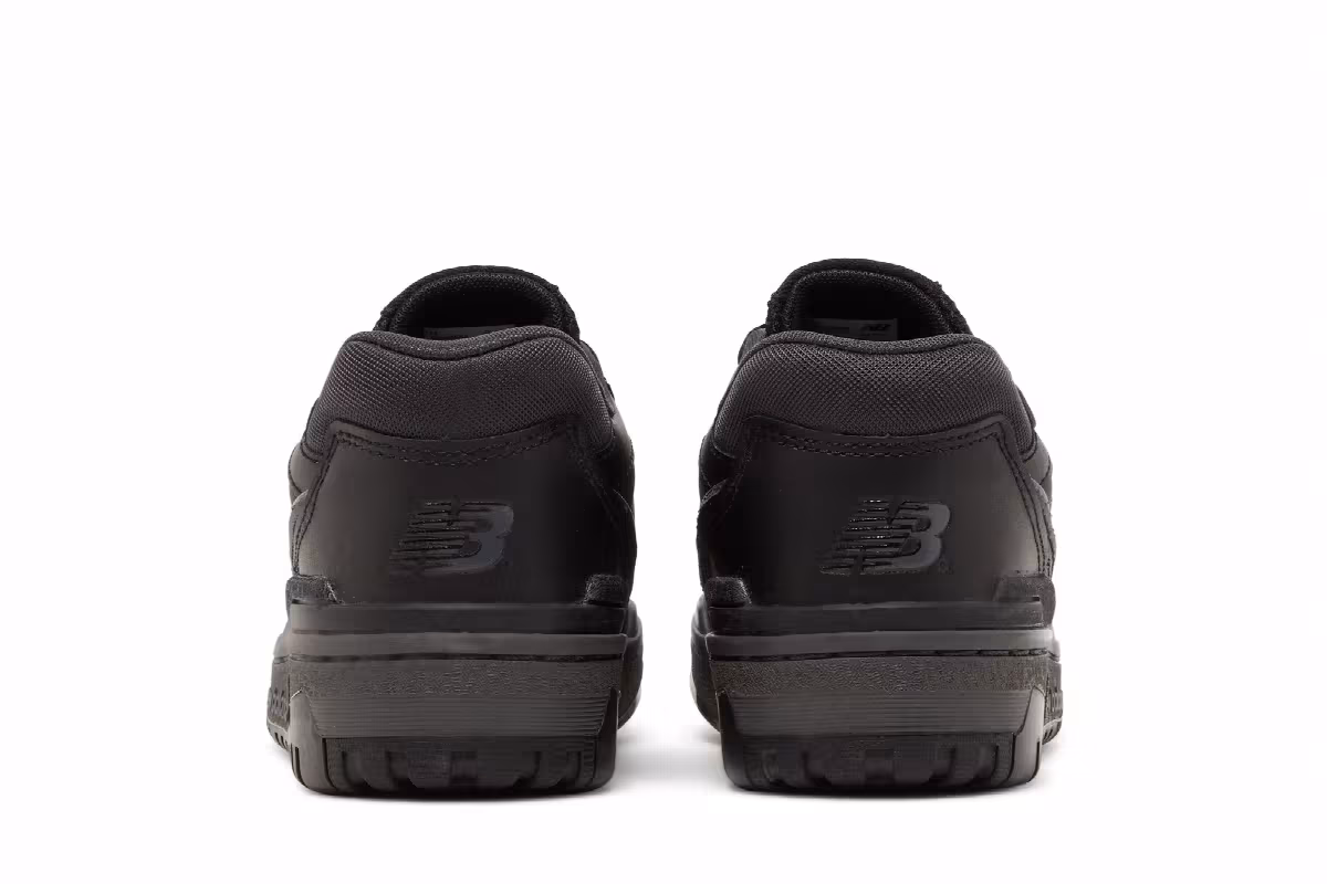 New Balance 550 Big Kid Black, view 7