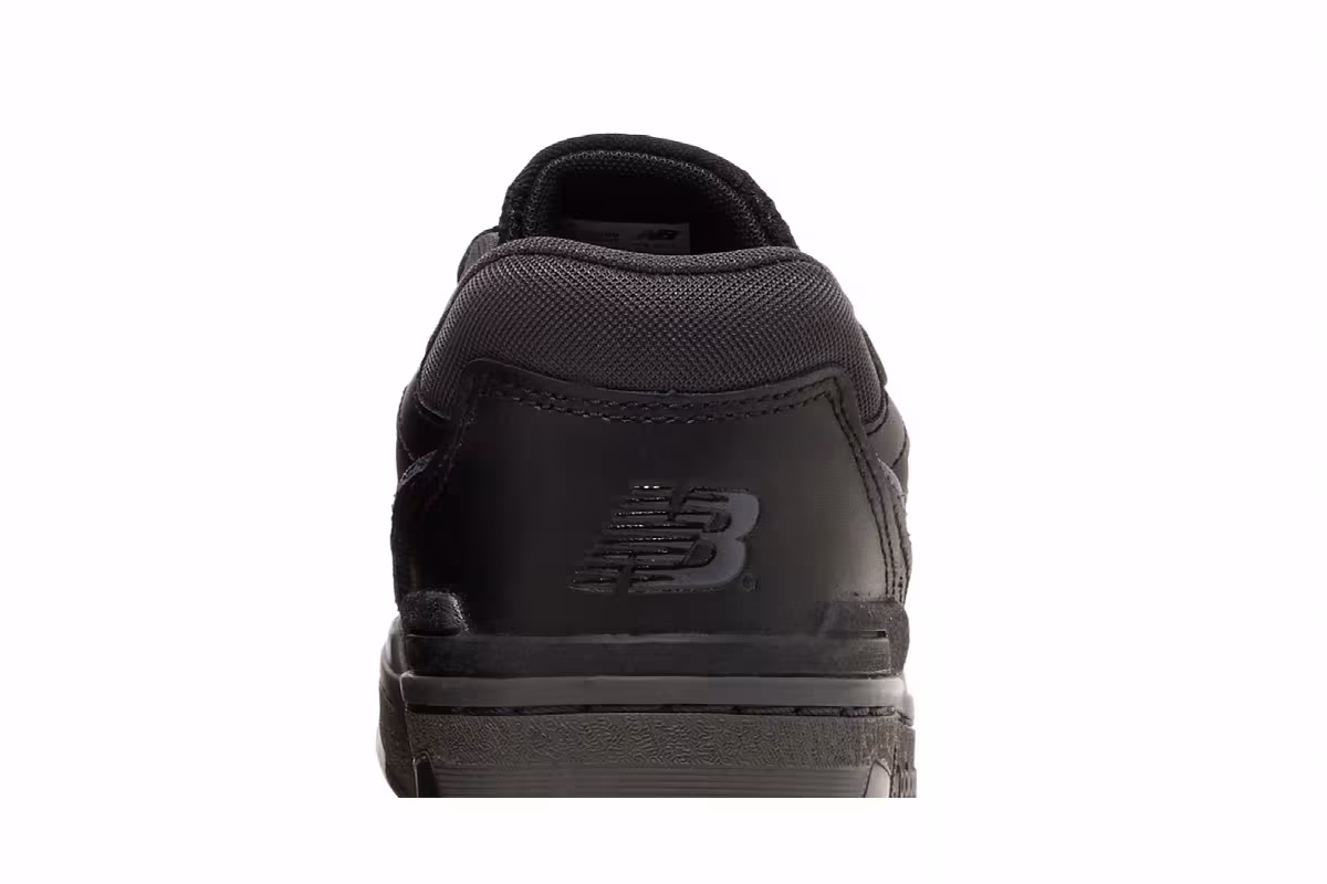 New Balance 550 Big Kid Black, view 8