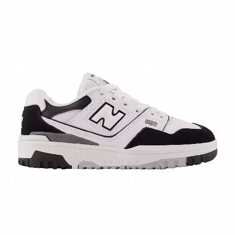 New Balance 550 Little Kid 'White Black Rain Cloud'