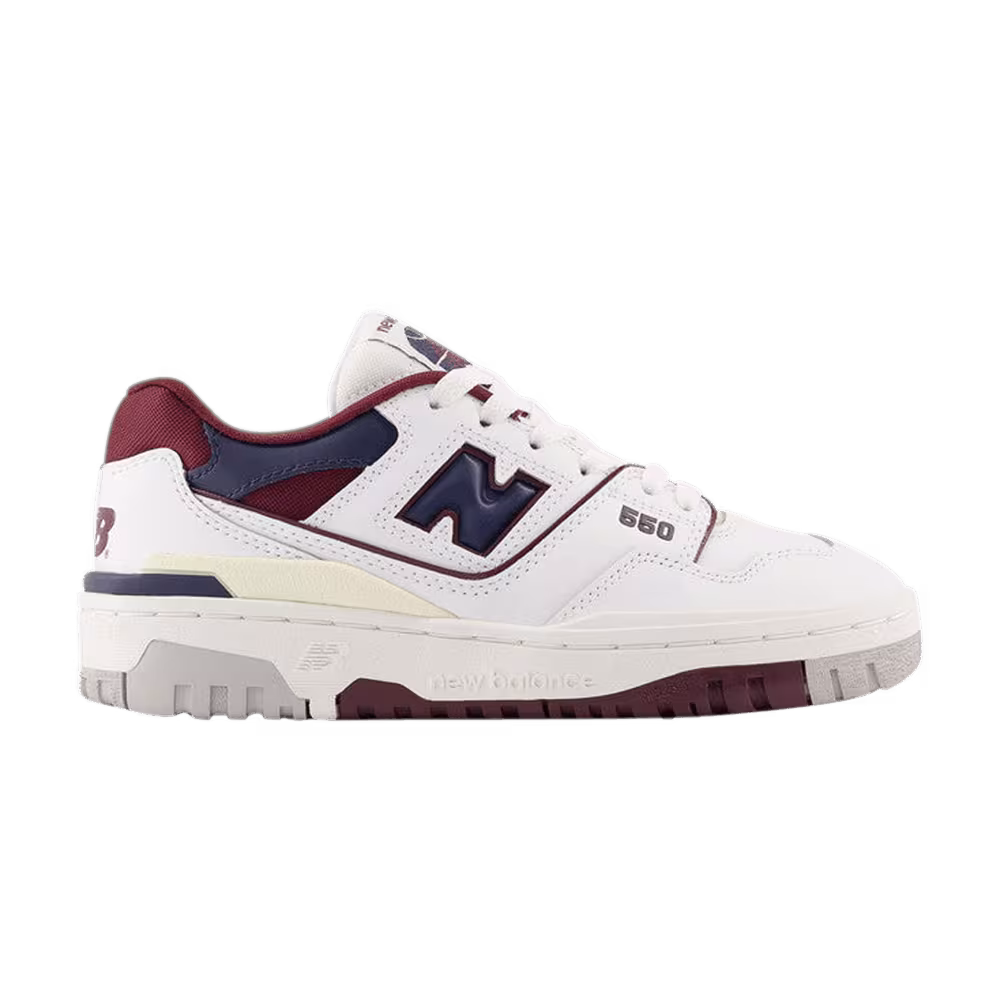 New Balance 550 Big Kid Burgundy Natural Indigo